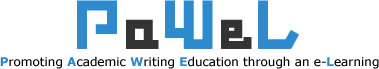 PaWeL - Promoting Academic Writing Education through an e-Learning