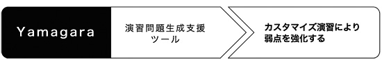 演習問題生成支援ツール：Yamagara：カスタマイズ演習により弱点を強化する